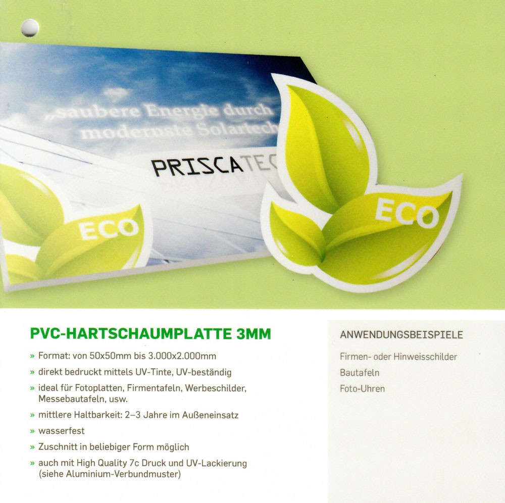 Foto: PVC-Hartschaumplatte