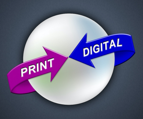 Analog – Print versus Digital – Online